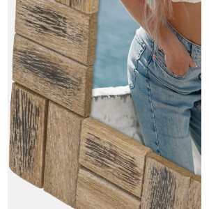 ZEP Drevený fotorámik Stocccarda – Vintage vzhľad (13x18/15x20 cm)