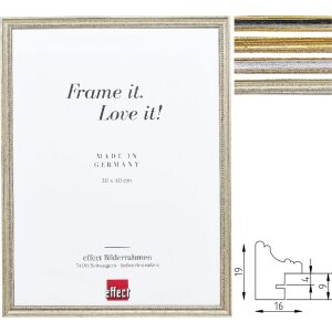 Effect Bilderrahmen Profil 66 Massivholz Antikoptik viele...