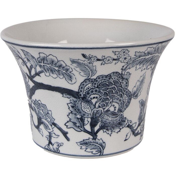 Clayre & Eef 6CE2387 Dekoration Blumentopf Ø 22x15 cm