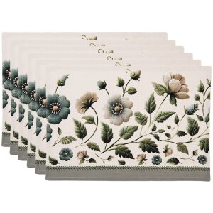 Clayre & Eef GTB40 Tischset 6 Stück...
