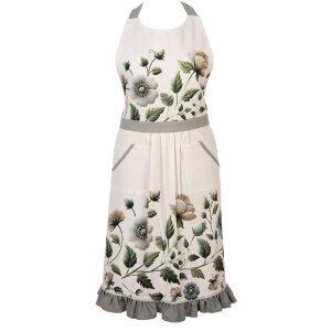 Clayre & Eef GTB41A Schürze 70x85 cm Baumwolle...