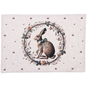 Clayre & Eef NLE40 Tischset 6 Stück 48x33 cm...