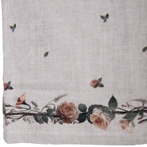 Clayre & Eef NLE41 Schürze 70x85 cm Beige-Braun