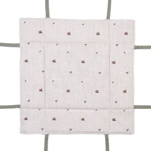 Clayre & Eef NLE47 Brotkörbchen 35x35x8 cm Beige-Braun