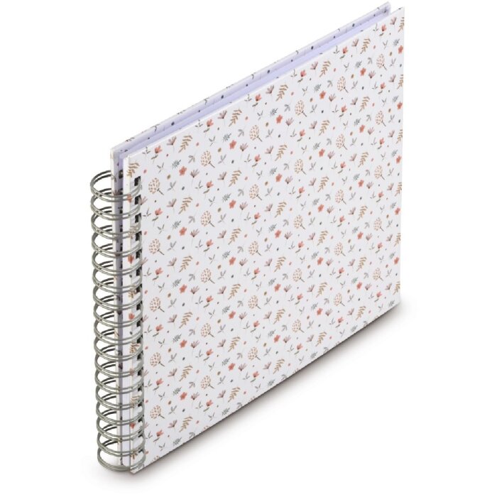 Hama Spirálové album kvetov, 28x24 cm, 50 bielych stránok, neutrálna téma