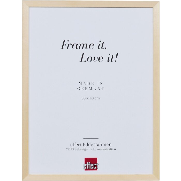 Effect Drevený rám Profil 2480 lípa 50x60 cm s antireflexným umelým skлом