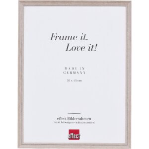 Effect Drevený rám profil 2440 svetlohnedý 40x40 cm s múzejným sklom