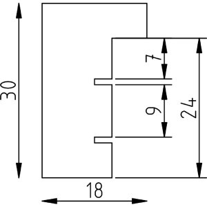 Effect Fotorámik Profil 2430 Drevený 35x100 cm ešte Antireflex sklo