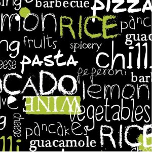 Papierové obrúsky Culinaria čierne