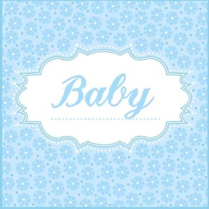 Papierové obrúsky Baby-bleu