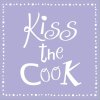 Kiss the Cook-mauve papierové obrúsky