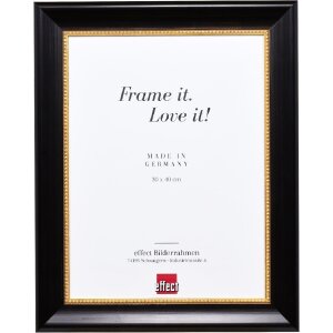 Effect Holz-Fotorámik Profil 95 čierny 14,8x21 cm s Museumsglasom