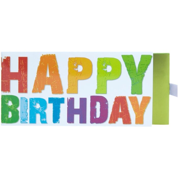 Obálka na peniaze Artebene Happy Birthday