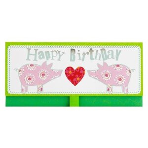 Obálka na peniaze pre prasiatka Artebene Birthday