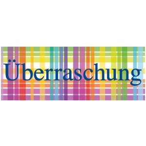 Artebene karta Fólia - prekvapenie-21x8 cm