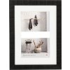 Walther galerijný rám Home black 2 fotografie 10x15 cm (28x36 cm)