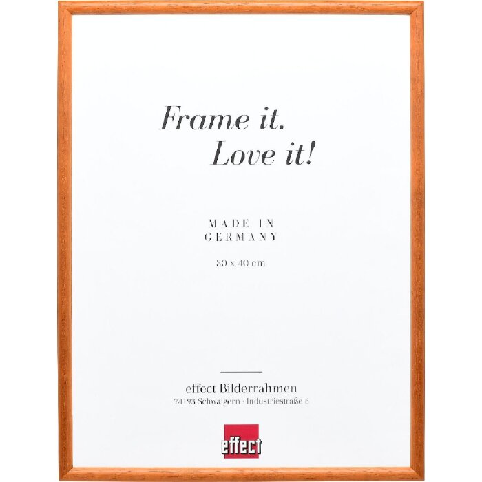 Effect Drevený fotorámik Profil 20 orech 25x50 cm s muzejným sklom