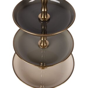 Clayre & Eef 66426 Etagere Ø 18x35 cm...