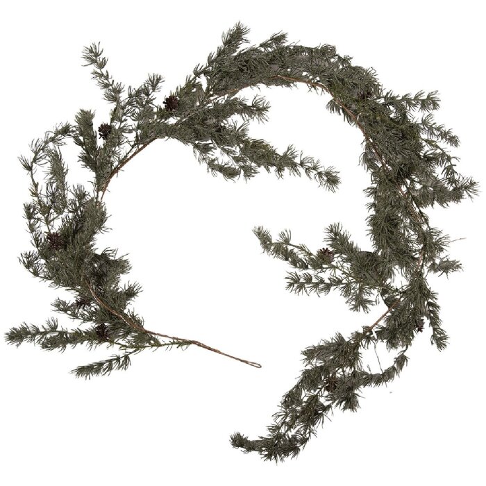 Clayre & Eef LED girlanda zelená 20x7x180 cm