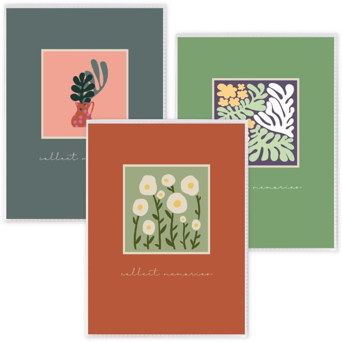 Goldbuch Einsteckalbum Aura farblich sortiert 32 Fotos 13x18 cm