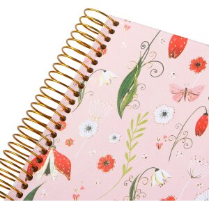 Goldbuch Spirálové album Secret Garden ružové 23x17 cm
