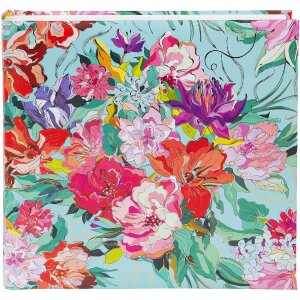 Goldbuch Fotoalbum Velvet Bloom 25x25 cm s zlatým prelievaním a pergaminovými stranami