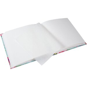 Goldbuch Fotoalbum Velvet Bloom 25x25 cm s zlatým prelievaním a pergaminovými stranami