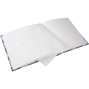 Goldbuch Fotoalbum Orchid Mood fialový 25x25 cm s pergaminovou vrstvou a zlatým tlačením