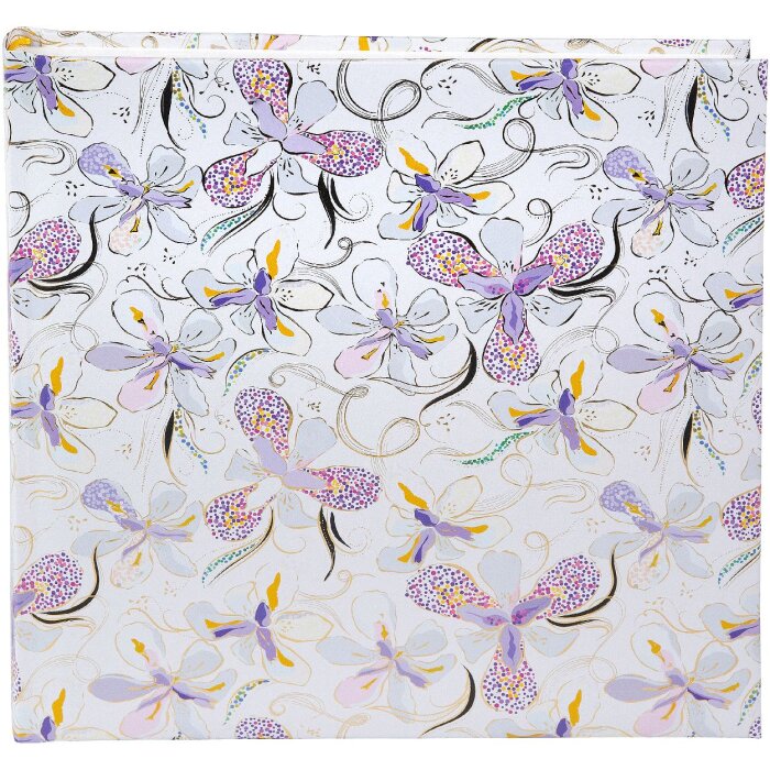 Goldbuch Orchid Mood White – fotoalbum 25x25 cm s pergaminom a zlatou príznačkou