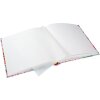Goldbuch Fotoalbum Velvet Bloom 30x31 cm – kvetinový reliéf s zlatou úpravou, 60 stránok fotokartónu