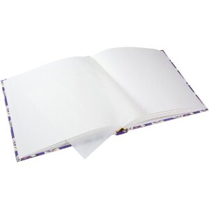 Goldbuch Fotoalbum Orchid Mood fialový 30x31 cm – zlatý reliéf, pergamenový chránič