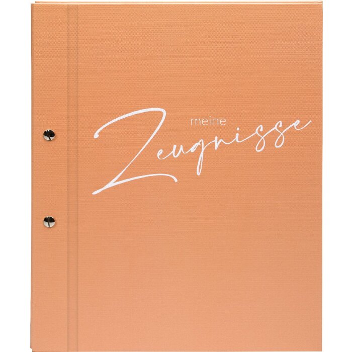 Goldbuch Zápisná mapa Schwungvoll pfirsich 24x31 cm s 12 súkromnými vložkami