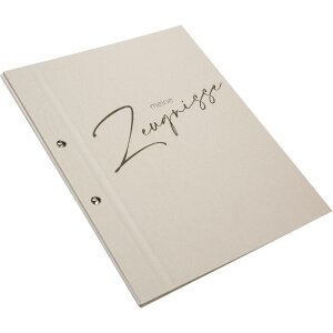 Goldbuch Školská mapka krémová šatovitá 24x31 cm