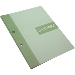 Goldbuch mapová evidenčnica Zweiklang matcha 24x31 cm s 12 transparentnými obalmi