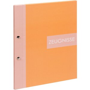 Goldbuch Zeugnismappe Zweiklang papaya –...