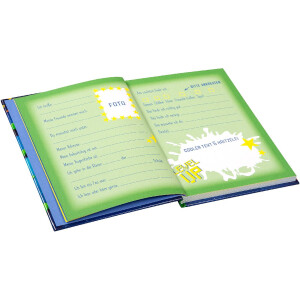 Goldbuch Freundebuch Level Up! – kvalitný krajčírny tlač, 15x21 cm, 88 stránok