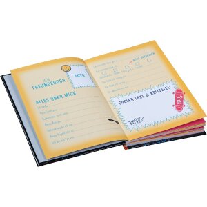 Goldbuch Priateľská knižka na skateboardy 15x21 cm, DIN A5, 88 ilustrovaných stránok