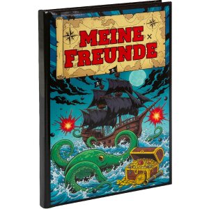 Goldbuch priateľská knižka Flaggschiff 15x21 cm, DIN A5, 88 ilustrovaných stránok