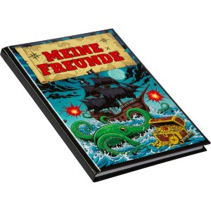 Goldbuch priateľská knižka Flaggschiff 15x21 cm, DIN A5, 88 ilustrovaných stránok