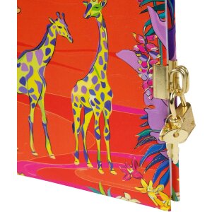 Goldbuch Zápisník Wild Life Giraffes, 16,5 x 16,5 cm, zlaté výšivky