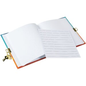 Goldbuch Denníček Drak 16x16 cm, biely s zámkom