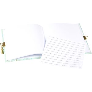 Goldbuch Denníček Ribboné taupe 16x16 cm, zlaté reliéfne tlačenie, elegantný dizajn