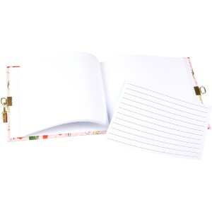 Goldbuch Živelný zápisník Secret Garden ružový 16x16 cm