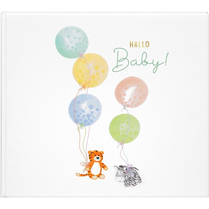 Goldbuch Babytagebuch Hoch hinaus! 24x22 cm, 100 illustrierte Seiten