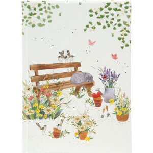 Goldbuch Notizbuch Garden Calm 15x22 cm, 200 Seiten,...