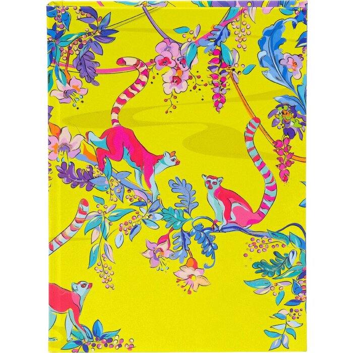 Goldbuch zápisník Wild Life Lemury 15x22 cm zlatá ražba