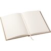 Notatnik Goldbuch s koženou obálkou a zlatou prenáškou 15x22 cm 200 listov