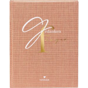 Goldbuch Notizbuch Gedankenfänger 15x22 cm 200...