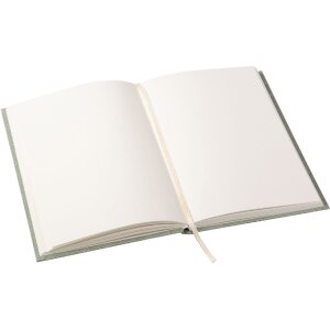Goldbuch Zápisník Manuscript 15x22 cm Plátno Biely Zlatý