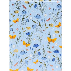Goldbuch Notizbuch Secret Garden Blue 15x22 cm mit...